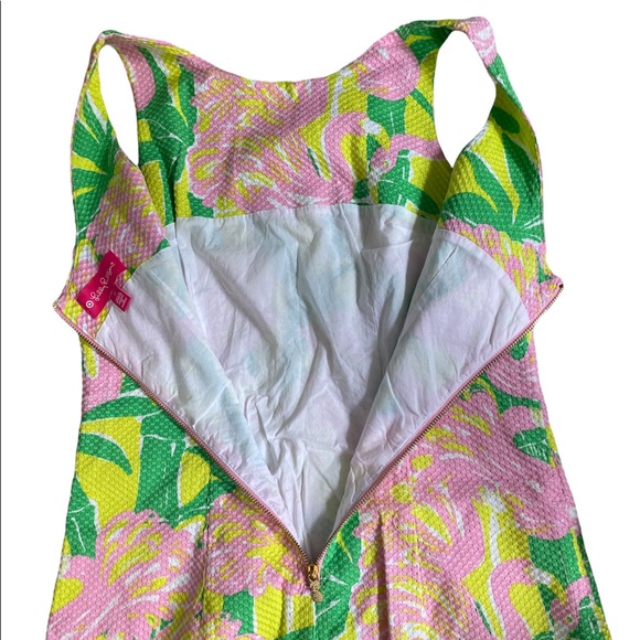 Lilly Pulitzer For Target Fan Dance Flamingo 20th Anniversary Shift Dress - Picture 9 of 16